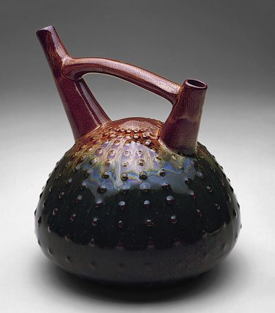 Vase à double bec en forme d